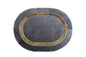 Gilded Oval Plush Carpet & Doormat