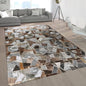 Natural Calfskin Patchwork Patchwork Carpet